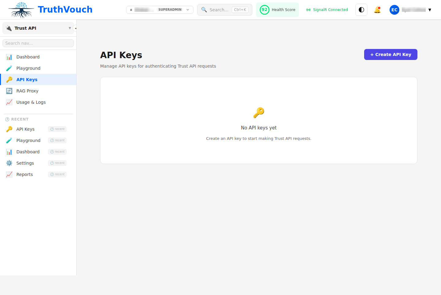 API Key Management